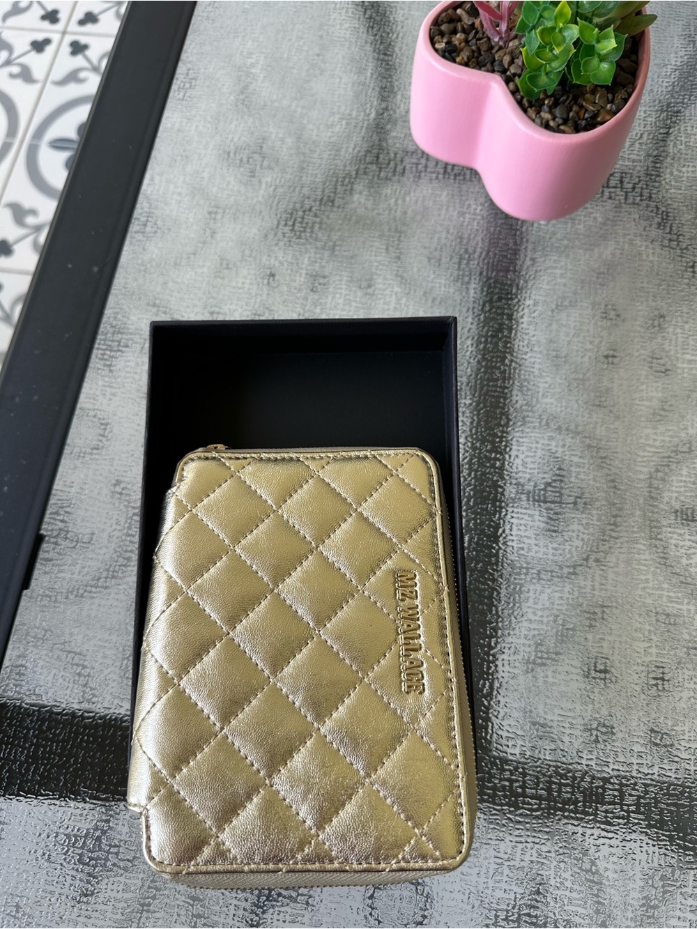 MZ Wallace passport organizer wallet
Champagne Candy never actually used stored - Picture 4 of 9